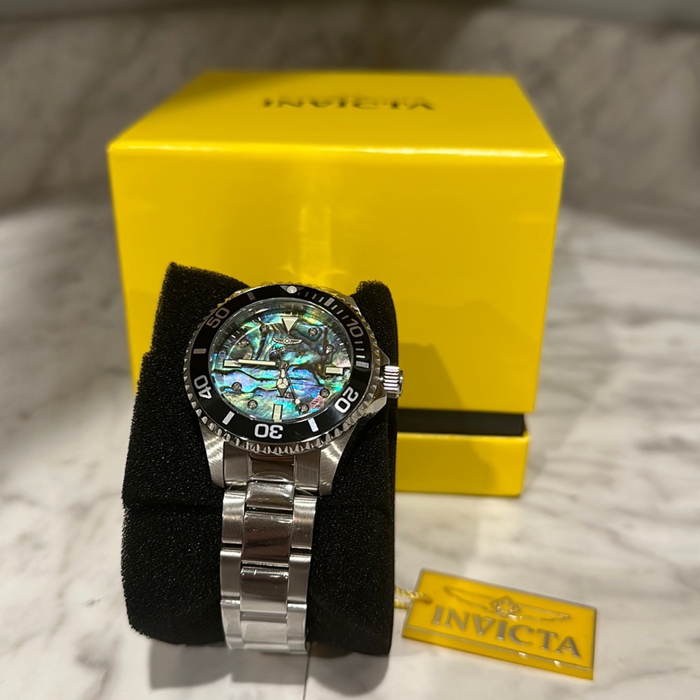 Men’s diver diamond dial watch new